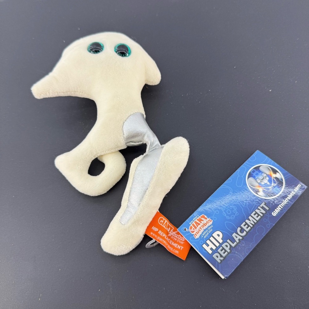 Giant Microbes Hip Replacement Plush Get Well Gift Hip Surgery Recovery Hip